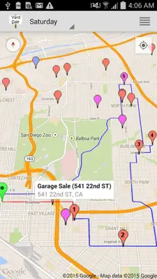 Yard Sale Treasure Map android App screenshot 2